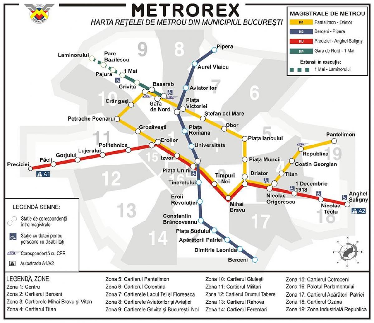 метроны газрын зураг bucuresti