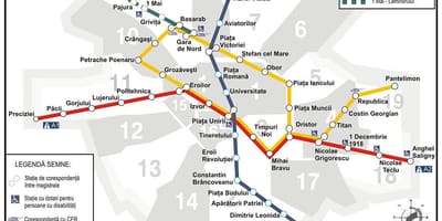 Метроны газрын зураг bucuresti