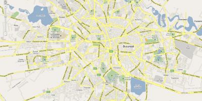 Bucarest газрын зураг